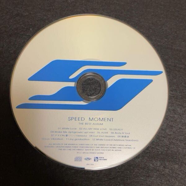 【ディスクのみ】 SPEED / MOMENT ベスト アルバム CD