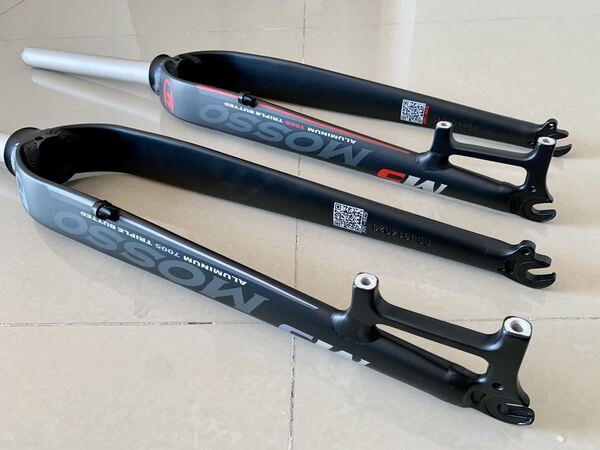 送料無料 26インチMTB用 MOSSO FK-M5 ポストマウントDISKブレーキ専用品