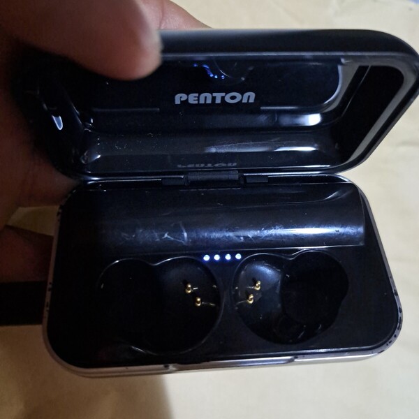 PENTON TSX QCC ワイヤレスイヤホン ケースのみ 充電器