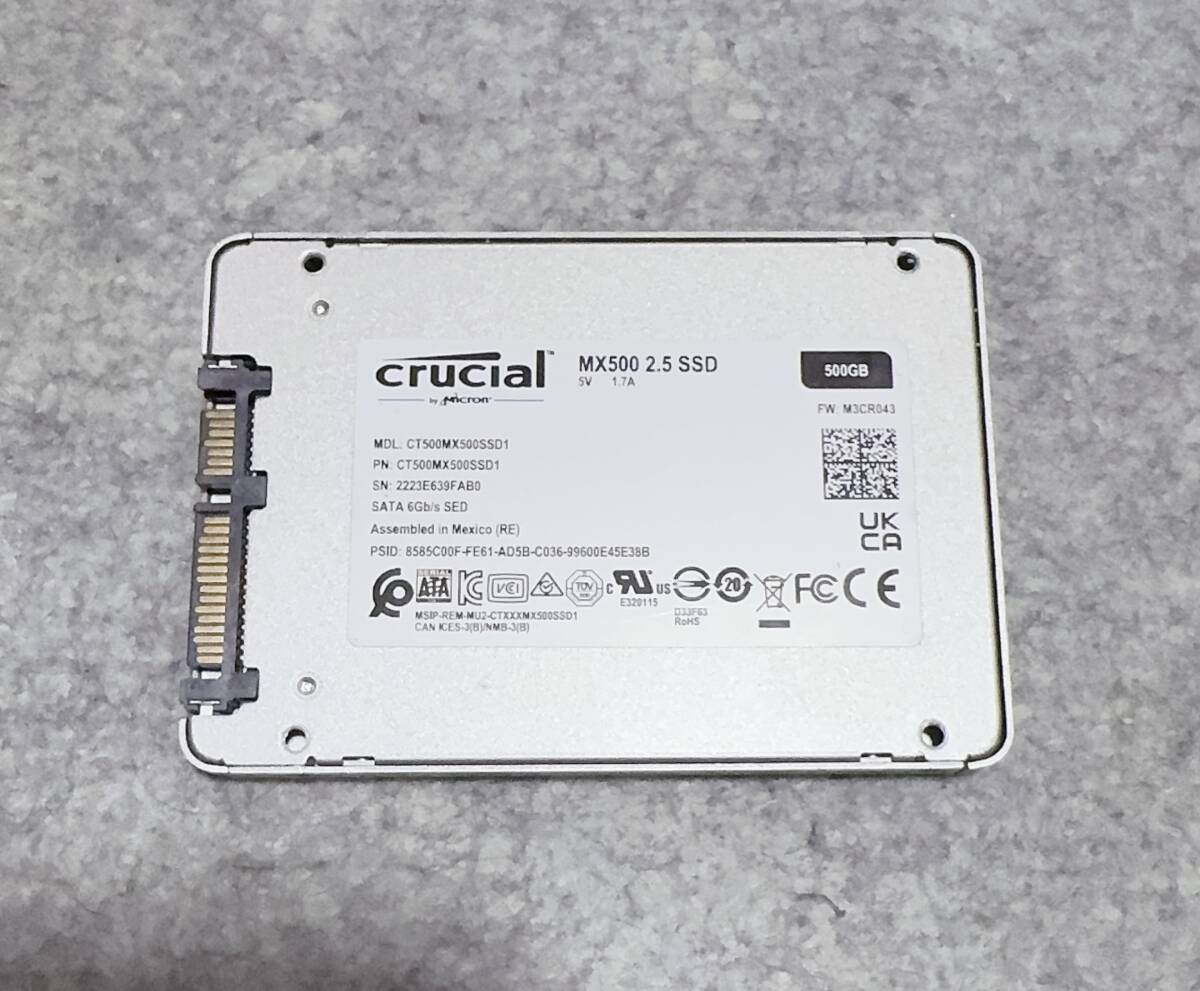 Yahoo!オークション -「crucial ssd 2.5」の落札相場・落札価格