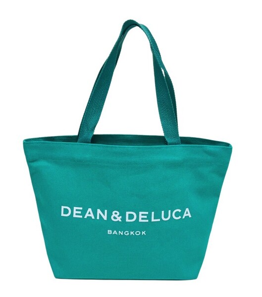 送料無料 タイ バンコク限定 DEAN&DELUCA トートバッグ Lサイズ さわやかなグリーン 新品 未使用 ディーン&デルーカ DEAN & DELUCAバンコク