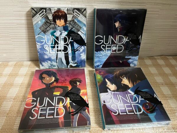 機動戦士ガンダムSEED HDリマスター Blu-ray BOX 初回限定全4BOXセット 即決 送料無料