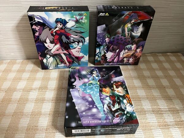 超時空要塞マクロス DVDボックス 全3巻セット 即決 送料無料