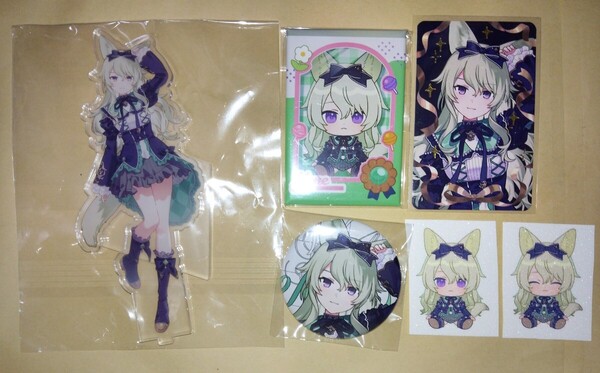 草薙寧々 アクリルスタンド 缶バッジ 2種 カード ステッカー クリフェス ワンダショ プロセカ ニコニコ超会議2025 へいわ
