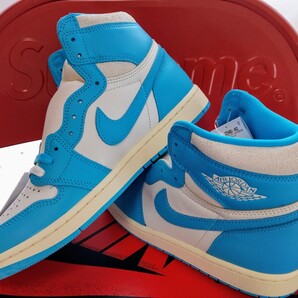 新品未使用 28cm US10★NIKE AIR JORDAN 1 HIGH OG UNC REIMAGINED ナイキ エア ジョーダン ハイ リイマジンド ノースカロライナ ブルー 青
