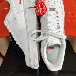 新品未使用★31cm US13★SUPREME NIKE AIR FORCE 1 LOW WHITE シュプリーム ナイキ エア フォース 1 ロー 白 ホワイト AF1 2025年 5月購入
