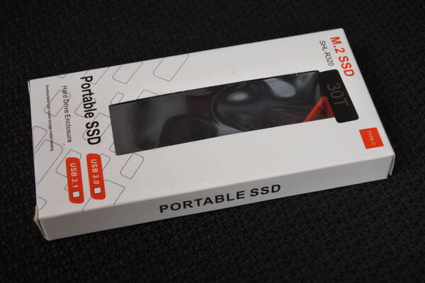 ★M.2 SSD SHL-R320 30TB ポータブルSSD/外付けSSD USB3.0/3.1 新品★