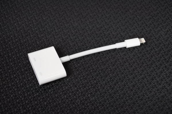 ★Apple/アップル純正 Lightning Digital avアダプタ MD826AM/A A1438★