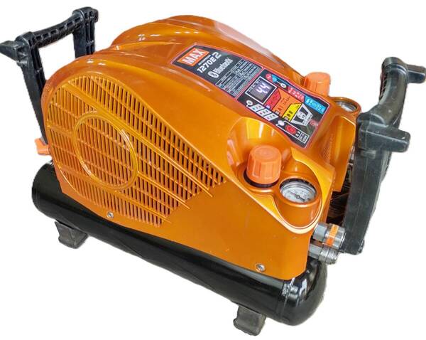 全て分解ベアリング交換済マックスAK-HH1270E2低圧/高圧コンプレッサー