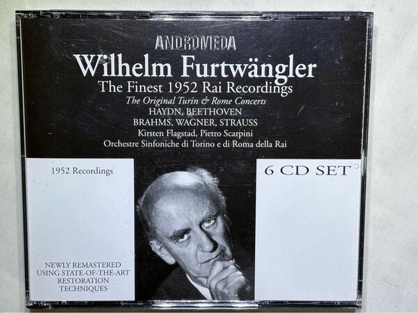 ※ WILHELM FURTWANGLER ※ Beethoven Symphonies no.3,5,6他 ※ 輸入盤6CD