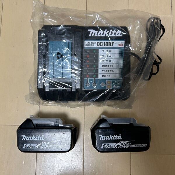 Makita マキタ 18V 純正バッテリー BL1860B DC18RF