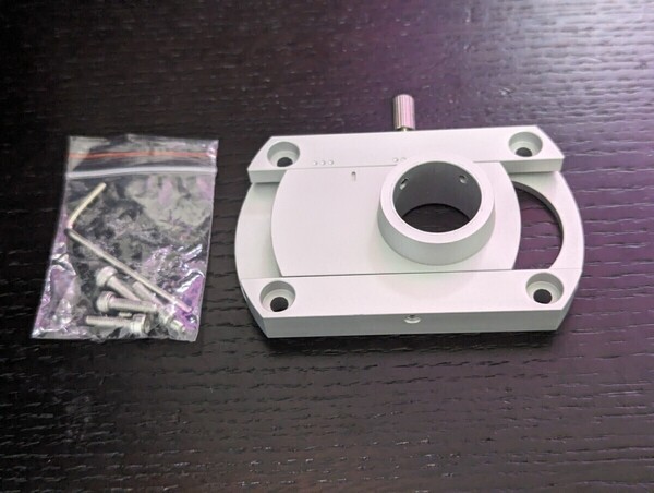 SME スライドベース ネジ付属 互換 軸径20mm Ortofon EMT MICRO等 トーンアーム用 未使用 新品