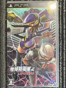 ケース説明書付初期起動確認済 地球防衛軍2 PORTABLE