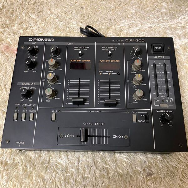 【送料込み】パイオニア Pioneer DJM-300 DJミキサー Vestax