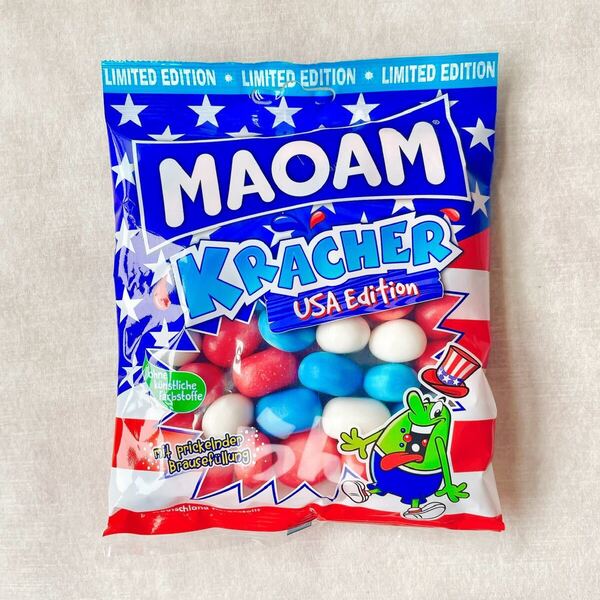 MAOAM【日本未販売】Kracher USA Edition 200g マオアム ソフトキャンディ ハリボー グミ アメリカ カラフル