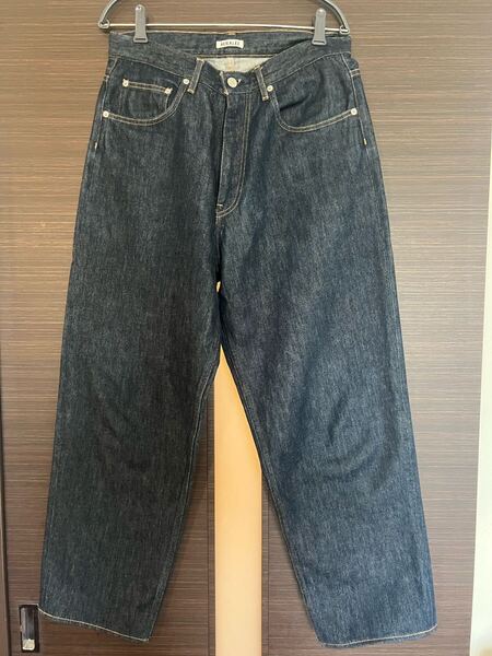 auralee DENIM WIDE PANTS 32 デニムワイドパンツ