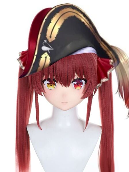 全頭面 ホロライブ 宝鐘マリン 鍵つき コスプレ 着ぐるみ マスク