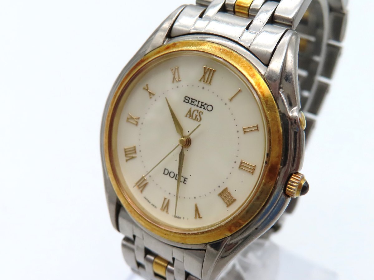 稼働 【SEIKO セイコー】 DOLCE ドルチェ 18KT 8J41-6060