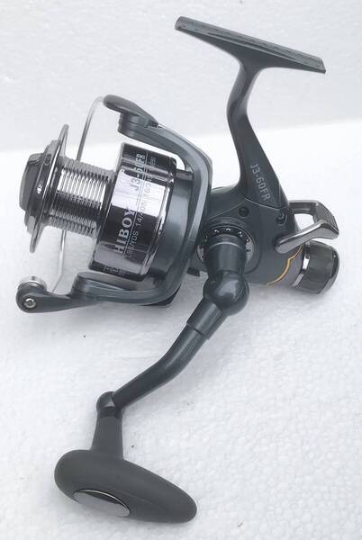 HIBOYスピニングリールJ3-60FR☆送料無料☆新品未使用☆ガンメタル☆左右ハンドル変更可能☆465グラム☆リアドラグONOFF機能付☆