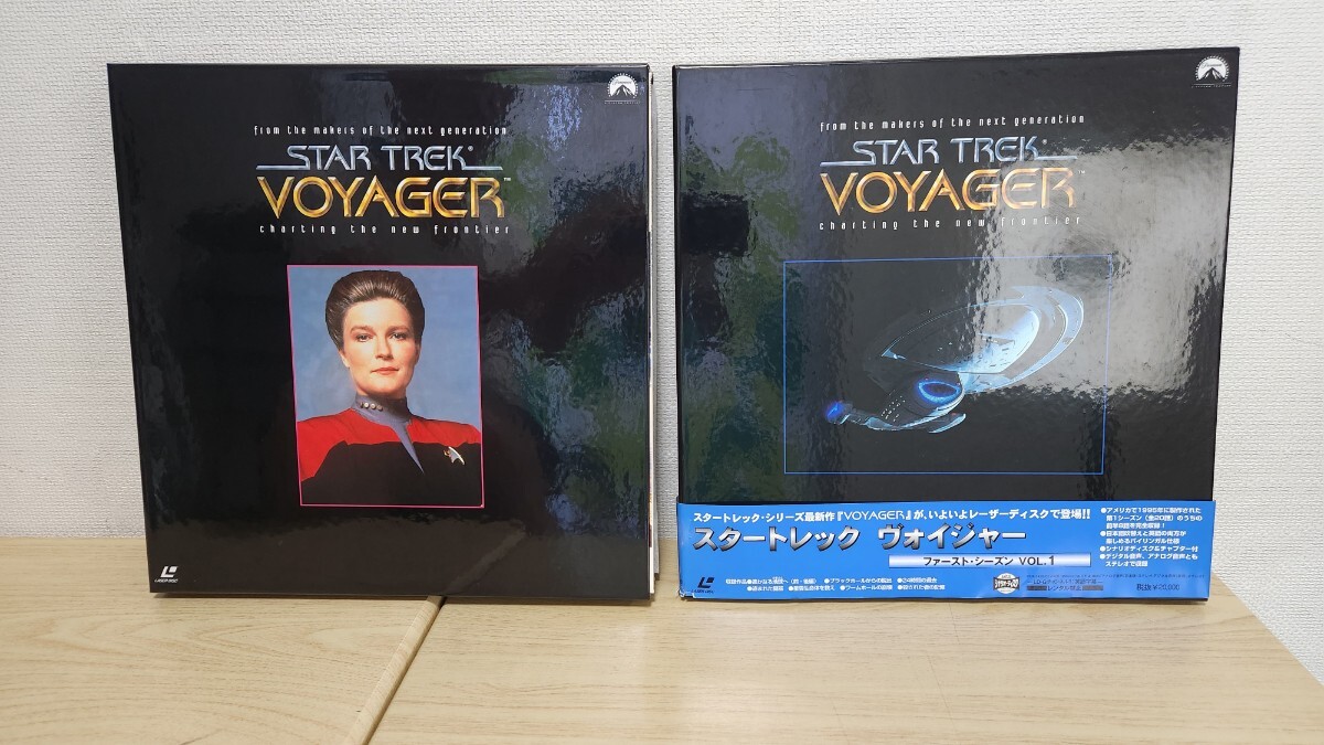 レーザーディスク スタートレック ヴォイジャー セカンドシーズンVOL.1+2 Yahoo!オークション -「スタートレック ヴォイジャー」(レーザー
