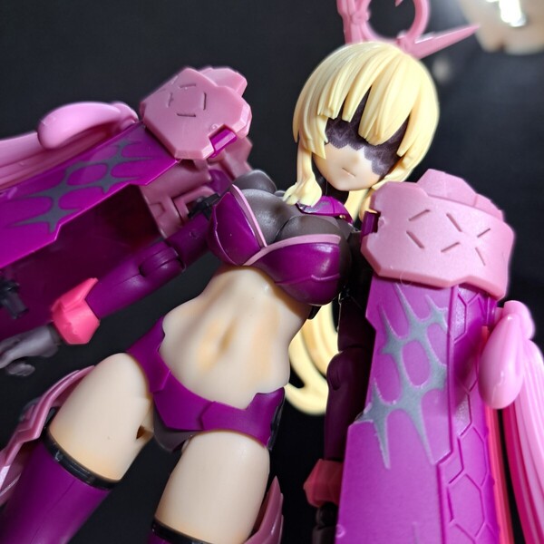 完成品 メガミデバイス 皇巫 アマテラス 日蝕(エクリプス)おまけスタンド付