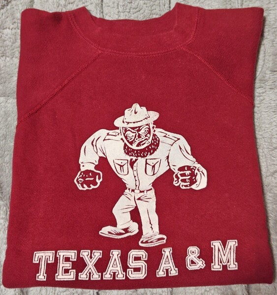 程度極上★激レア! 1970s アルテックス 両面ラバープリント 半袖スウェット★ ( ARTEX vintage sweat ビンスエ)