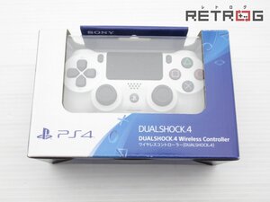 【箱付き】PlayStation4 ワイヤレスコントローラー DUALSHOCK4 グレイシャー・ホワイト CUH-ZCT2J13 PS4