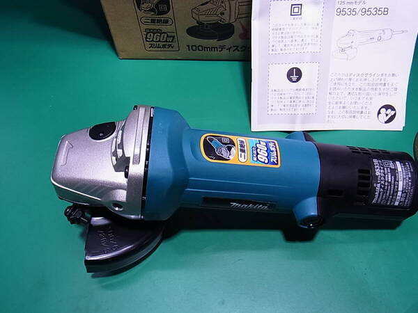 ■■【即決】makita マキタ 100mm ディスクグラインダー 9533B 未使用保管品!
