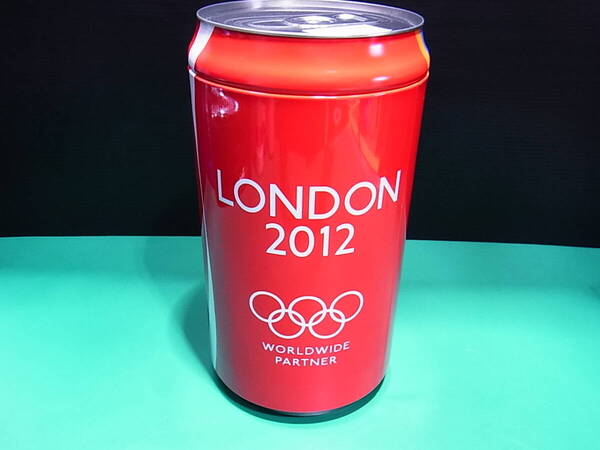 ■■【即決】Coca-Cola コカ・コーラ ビッグ缶 ビートフードタオル ロンドン オリンピック 2012 DESIGN BRA 未使用長期保管品!