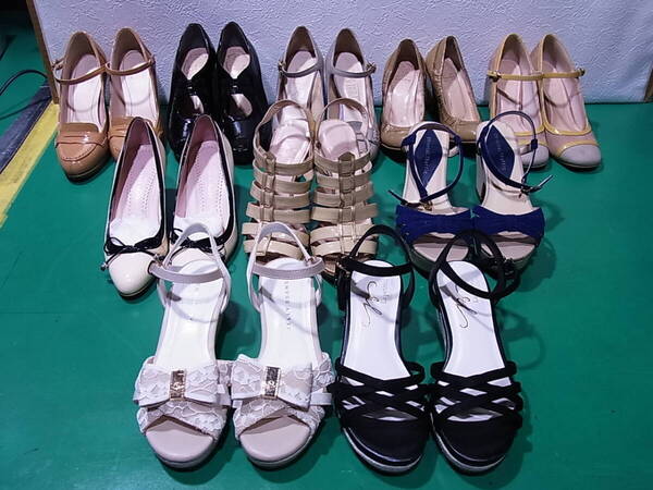 ■■【即決】小さいサイズ サンダル パンプス 10点 表記サイズ:SS/S/21cm/21.5cm JELLY BEANS/KariAng/POOL SIDE/rebecca taylor エナメル