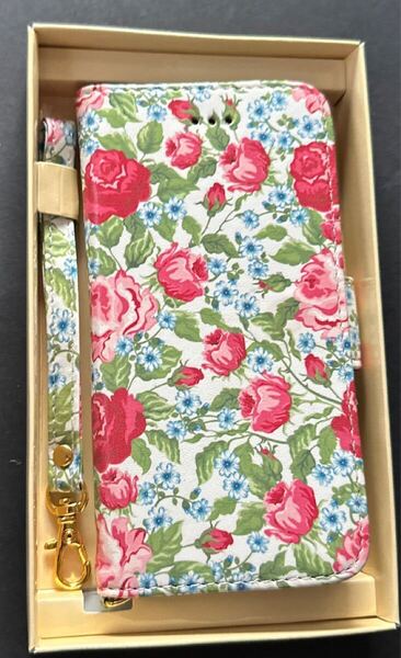 e-805 iPhone 6s 対応 ケース スマホケース 手帳型 カード収納 スタンド 携帯 カバー 花柄 花 お花 フラワー おしゃれ