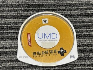 PSP ソフト METALGEAR SOLID メタルギア ソリッド ポータブル オプス プラス プレイステーションポータブル ケース無