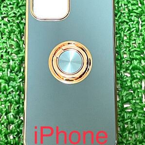 iPhone 12 Pro Max ケース TPUリング付き iphoneケース車載ケース - 007