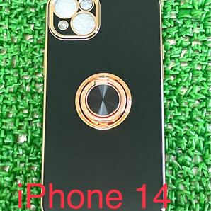 iPhone 14 Plus ケース TPUリング付き iphoneケース車載ケース - 011