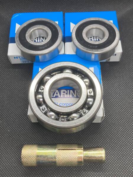 スズキ GSX400 インパルス GK79A GK7CA 後リアホイール ハブベアリング 抜き工具 画像付き詳細作業手順 レストア スプロケ DIY