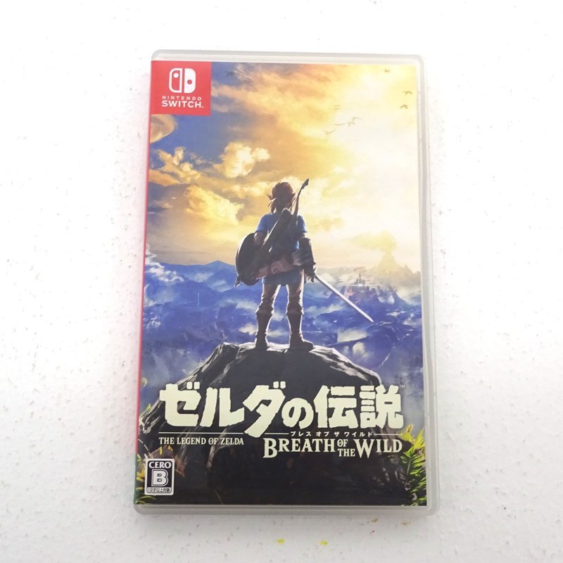 薩爾達傳說『ゼルダの伝説 ブレス オブ ザ ワイルド』【中古美品