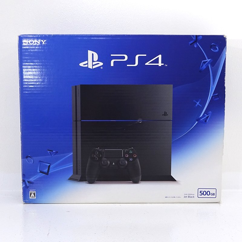 1円】PS4 本体/箱セット 500GB ブラック SONY Playstation4 CUH