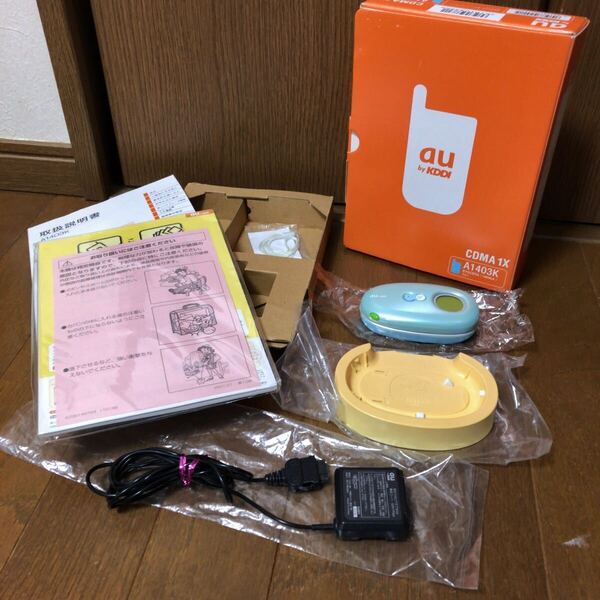 【ガラケー】au CDMA A1403K 携帯 本体 京セラ 即決 送料込み 送料無料
