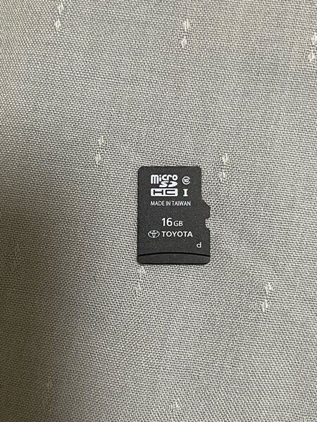 トヨタ 純正ナビ 2021年春版 地図データ 08675-0AZ24 SDカード NSZN-W64T 動作確認済みです。