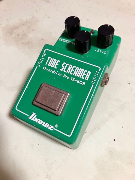2SK121 マレーシアンチップ搭載 Ibanez / TS-808 RC4558P ヴィンテージ レア TS808