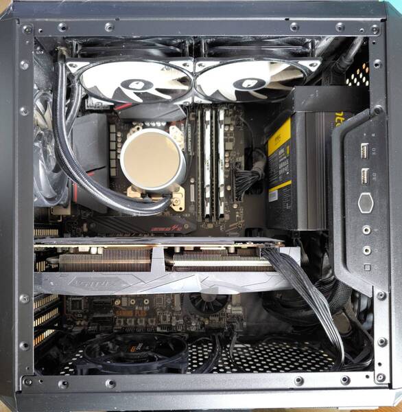 ゲーミングPC ASUS RX5500XT Ryzen5 1600 SSD1TB+HDD3TB メモリ24GB