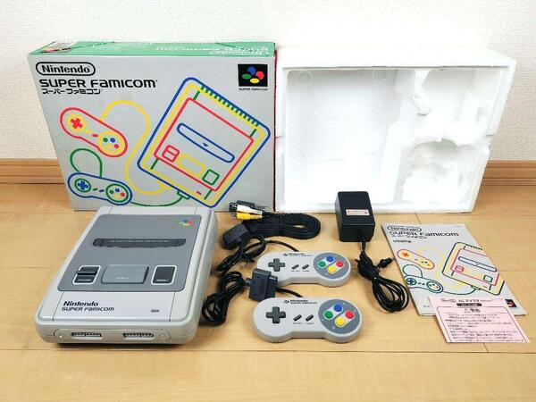 【美品】Nintendo ニンテンドー スーパーファミコン本体 任天堂