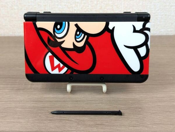 美品 New Nintendo ニンテンドー 3DS ブラック マリオプレート 任天堂 ゲーム 本体 Nintendo3DS Nintendo_3DS 3DS