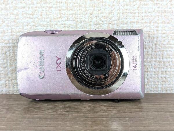 【ジャンク品】Canon IXY 10S ピンク コンパクトデジタルカメラ デジカメ コンデジ デジタルカメラ キャノン