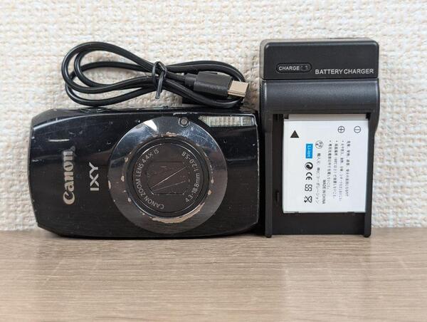 動作品 Canon キャノン IXY 32S ブラック タッチ式 デジタルカメラ コンパクトデジタルカメラ デジカメ コンデジ