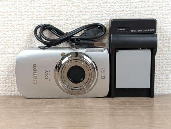 美品 Canon IXY DIGITAL 510 IS シルバー デジタルカメラ コンパクトデジタルカメラ デジカメ コンデジ