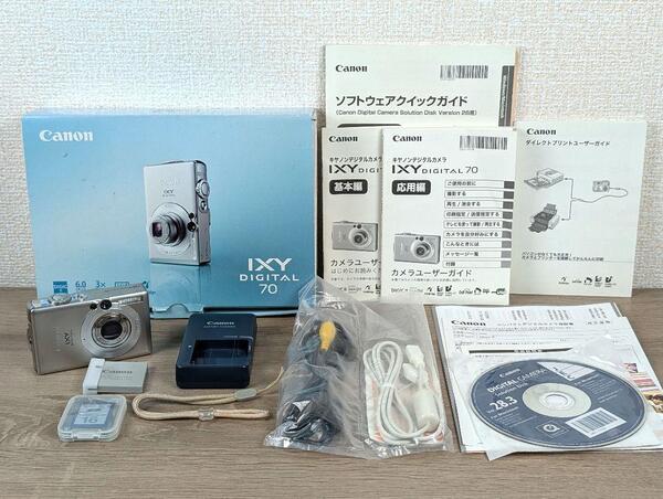 【美品】Canon IXY DIGITAL 70 コンパクトデジタルカメラ デジタルカメラ デジカメ