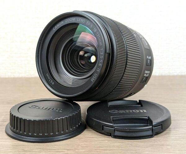 良品 Canon EF-S 18-135mm F3.5-5.6 IS USM カメラレンズ 望遠レンズ
