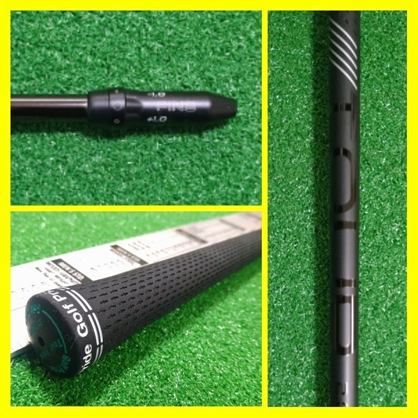 5W ほぼ未使用の極上美品 最新G440スリーブ TOUR 2.0 BLACK 65S ツアー ブラック PING 純正カスタムシャフト G410 G425 G430 MAX SFT LST