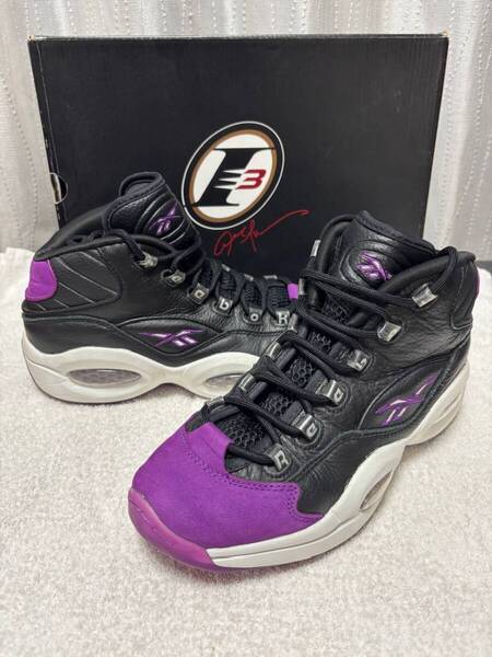 Reebok QUESTION MID 26cm 定価20,000円 2022年 US8 8 アイバーソン AI answer kobe コービー レイカーズ Lakers